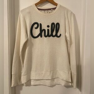 Royce Brand GUC terrycloth "chill" novelty sweatshirt size M